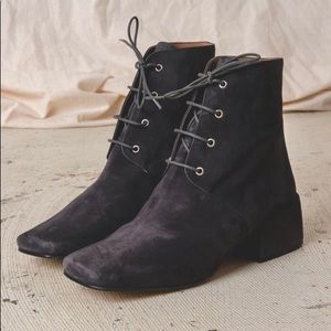 About Arianne lace-up suede ankle boots - size 39